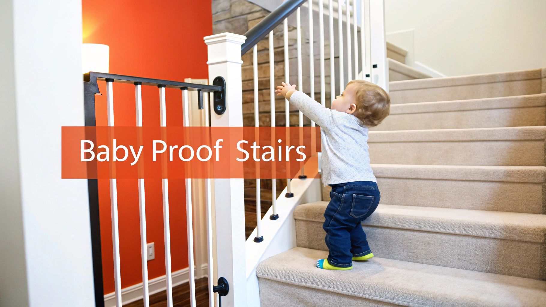 A Parent's Practical Guide on How to Baby Proof Stairs