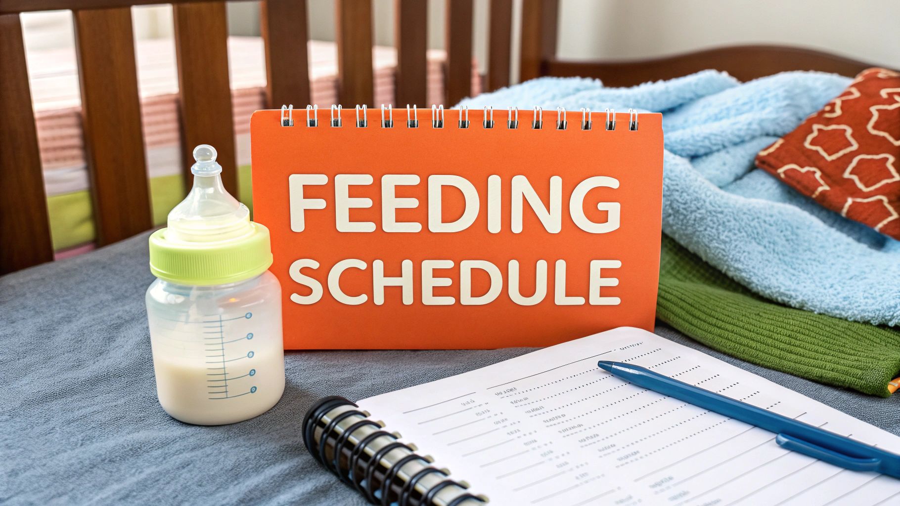 Your Guide to Creating a Baby Feeding Schedule Template