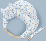 Adjustable multifunction nursing pillow with washable cover for newborn feeding. - MiniPrecious