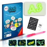 Educational Toy Drawing Pad 3D Magic 8 Light Effects Puzzle Board Sketchpad - MiniPrecious