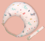 Adjustable multifunction nursing pillow with washable cover for newborn feeding. - MiniPrecious