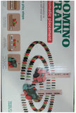 Electric Domino Train Toy with Automatic Release and Building Blocks. - MiniPrecious