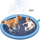 Non-slip splash pad for kids, dogs – fun summer fountain. - MiniPrecious