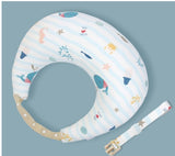 Adjustable multifunction nursing pillow with washable cover for newborn feeding. - MiniPrecious