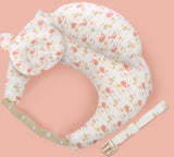 Adjustable multifunction nursing pillow with washable cover for newborn feeding. - MiniPrecious