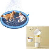 Non-slip splash pad for kids, dogs – fun summer fountain. - MiniPrecious