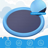 Non-slip splash pad for kids, dogs – fun summer fountain. - MiniPrecious