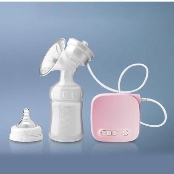 Electric USB Breast Pump Kit with Natural Suction Feeding Bottle. - MiniPrecious