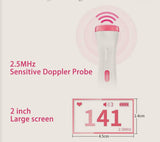 Fetal Heart Rate Monitor Home Pregnancy Baby Fetal Sound Heart Rate Detector - MiniPrecious