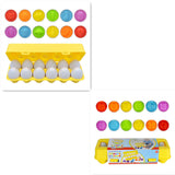 Smart egg toy for kids – shape matching, learning fun. - MiniPrecious