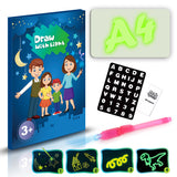 Educational Toy Drawing Pad 3D Magic 8 Light Effects Puzzle Board Sketchpad - MiniPrecious