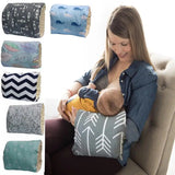 Adjustable washable cotton arm pillow for infant breastfeeding support. - MiniPrecious