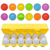 Smart egg toy for kids – shape matching, learning fun. - MiniPrecious