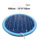 Non-slip splash pad for kids, dogs – fun summer fountain. - MiniPrecious