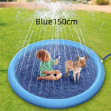Non-slip splash pad for kids, dogs – fun summer fountain. - MiniPrecious