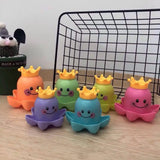 1Pcs Kids Ocean Life octopus Stacking Cups Bath Toy Children Play Educational Cute Cartoon Bathroom Kids Beach Bath Toys