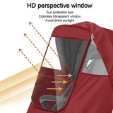 Universal Waterproof Stroller Rain Cover Transparent Wind Dust Shield Zipper Open For Baby Strollers Pushchairs Rain Accessories