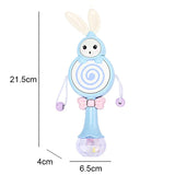 New Sliding Deer Baby Tumbler Rattle Learning Education Toys Newborn Teether Infant Hand Bell Mobile Press Squeaky Roly-Poly Toy