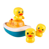 New Bath Toys Baby Water Game Pirate Ship Duck Model Faucet Shower Electric Spray For Kids Swimming Bathroom Children Gifts