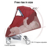 Universal Waterproof Stroller Rain Cover Transparent Wind Dust Shield Zipper Open For Baby Strollers Pushchairs Rain Accessories