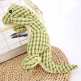 Squeaky Pet Toys for Medium Large Dogs Plush Puppy Big Dog Chew Toys Animals Shape Dog Accessories Lion Dinosaur Pets Supplies