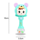 New Sliding Deer Baby Tumbler Rattle Learning Education Toys Newborn Teether Infant Hand Bell Mobile Press Squeaky Roly-Poly Toy