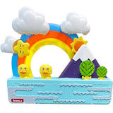 New Baby Bath Kids Toys Rainbow Shower Pipeline Yellow Ducks Slide Tracks Bathroom Educational Water Game Toy for Children Gifts