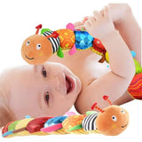 Baby Rattle Musical Caterpillar Worm Soft Infant Plush Animals Educational Interactive Toys for Babies Newborn Toddler Gifts