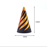 3D Printed Helix Screw Rotating Toys Stress Reducing Tool Pyramid Passthrough Sculpture Spiral Cone Ornaments Home Decoration