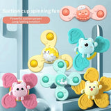 Spinner Toy Baby Rattles Toys Suction Cup