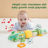 Baby Toys Plush Stuffed Rattle Toys Sensory Animal Dinosaur Infant Teether Tummy Time Toys Educational Interactive Newborn Toys