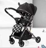 Baby stroller can sit and lie down lightweight and foldable simple baby umbrella cart portable newborn baby stroller