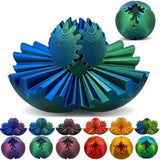 New 3D Printed  Anxiety Relaxing Gear Sphere Gear Ball Spin Ball Cube Fidget Toy Ball Fidget Toy Gear Toy for Stress