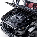 Diecast 1:18 Scale G63 4X4² Simulation Alloy Full Drive Car Model Static Display Collectible Gift Souvenir Decration