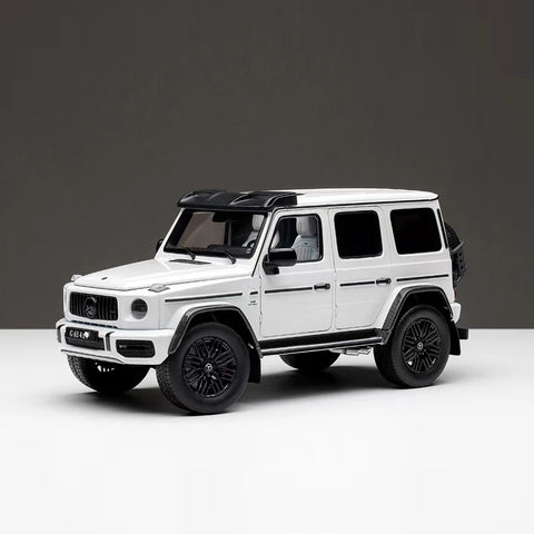 Diecast 1:18 Scale G63 4X4² Simulation Alloy Full Drive Car Model Static Display Collectible Gift Souvenir Decration