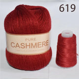 Pure Mongolian Cashmere Yarn Crochet Hand-knitted Cashmere Knitting wool Yarny Scarf Baby Hand-Weaving Thread Yarns  70grams