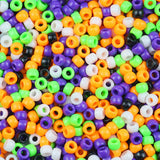 100/200/400pcs 6x9mm Solid Color Large Hole Pony Beads DIY Jewelry Making For Friendship Bracelets & Hair Braids Craft Supplies