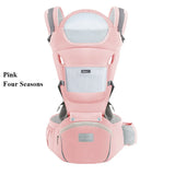 New Adjustable Ergonomic Baby Carrier Four Seasons Universal Baby Carrying Bag Waist Stool Strap Portable & Multifunctional