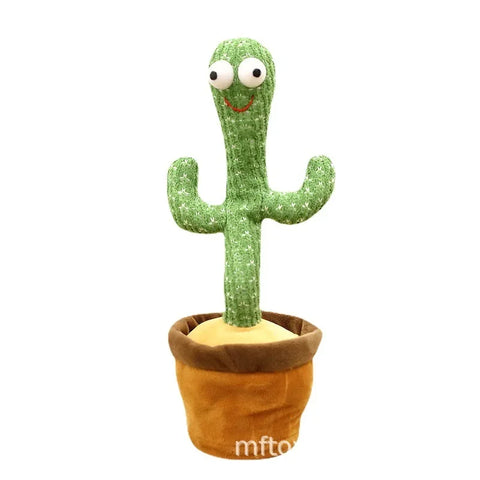 Can dance cactus Douyin same electric doll sand sculpture plush toy can learn to talk and sing birthday gift