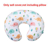 Baby Nursing Pillow Cover Cartoon Breastfeeding Pillow Slipcover Ultra Soft Snug Fits On Newborn Nursing Pillow