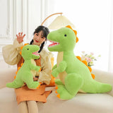 50cm Giant Simulation Dinosaur Toys Tyrannosaurus Rex Doll Children's Birthday Gift Boy Cartoon Triangle Plush Doll Pillow Gift