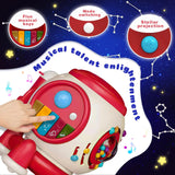 Baby Musical Rocket Piano 5 in 1 Star Projector, Baby Sound toys, for 6 - 18 Months