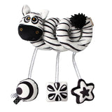 New Black And White Baby Bed Hanging Toy Hanging Spiral Rattle Cart Pendant Interactive Early Education Newborn 0-2 Years Gifts