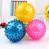 3Pcs 16cm Interactive Games Kids Inflatable Ball Rubber Toy Baby Cartoon Thorn Large Balloon Developmental Children Ball Toys