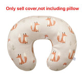 Baby Nursing Pillow Cover Cartoon Breastfeeding Pillow Slipcover Ultra Soft Snug Fits On Newborn Nursing Pillow