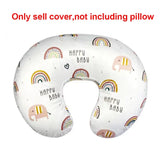 Baby Nursing Pillow Cover Cartoon Breastfeeding Pillow Slipcover Ultra Soft Snug Fits On Newborn Nursing Pillow