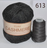 Pure Mongolian Cashmere Yarn Crochet Hand-knitted Cashmere Knitting wool Yarny Scarf Baby Hand-Weaving Thread Yarns  70grams