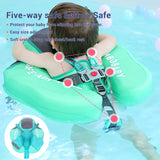 Mambobaby float 2 VIP Dropshipping Non-Inflatable Baby Float with Canopy Chest Floater Spa Buoy Trainer Suppliers