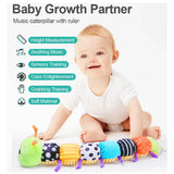 Baby Rattle Musical Caterpillar Worm Soft Infant Plush Animals Educational Interactive Toys for Babies Newborn Toddler Gifts