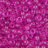 100/200/400pcs 6x9mm Solid Color Large Hole Pony Beads DIY Jewelry Making For Friendship Bracelets & Hair Braids Craft Supplies